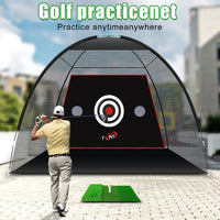 Golf Practice Net - Tent Style (10ft x 7ft) - BIG FRENCHIES