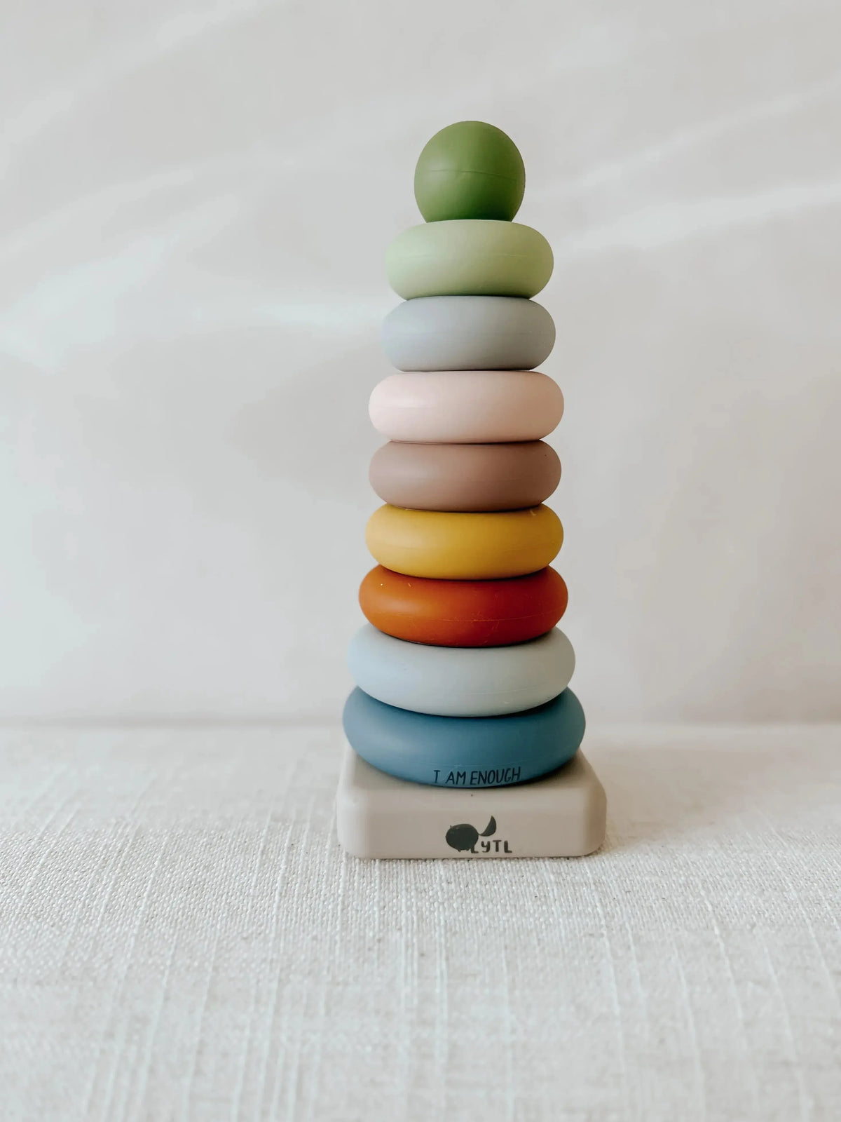 Silicone Ring Stacking Toy – 10pc| LYTL®️ - BIG FRENCHIES