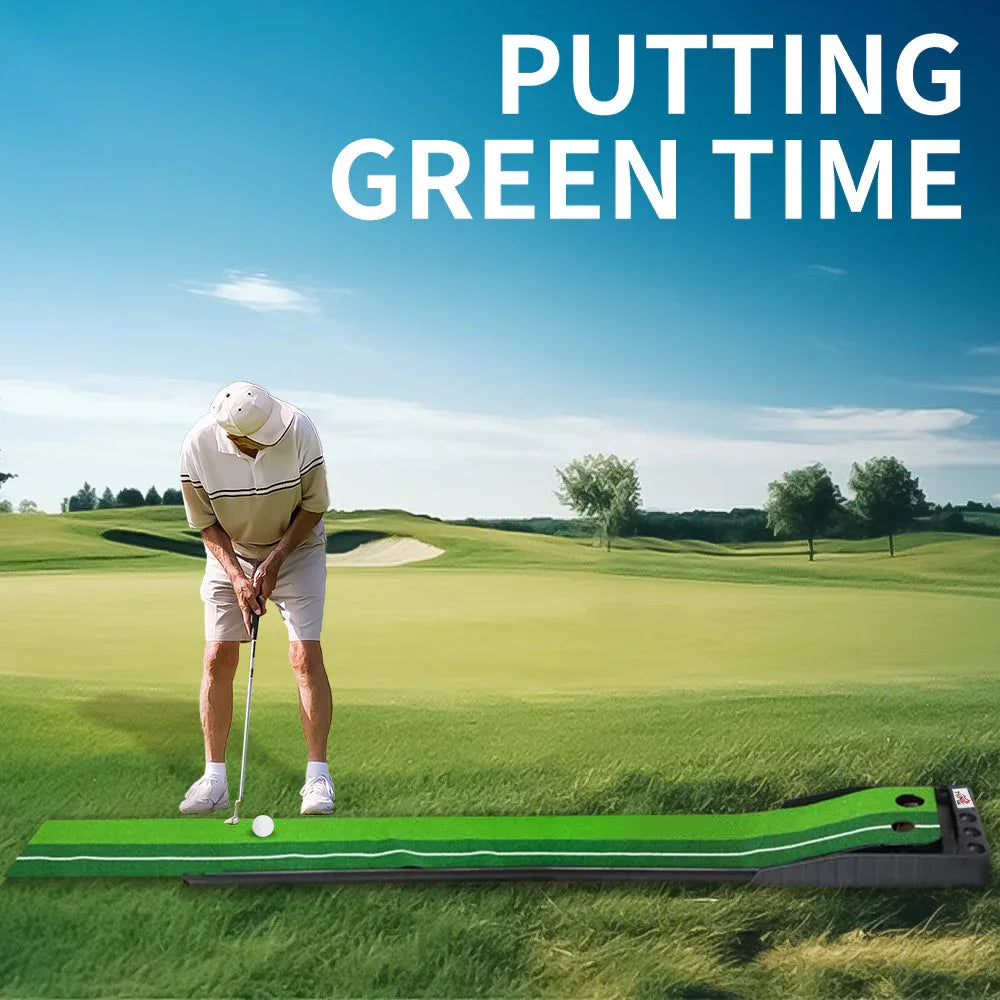 Golf Putting Mat Portable (8FT/10FT) - BIG FRENCHIES