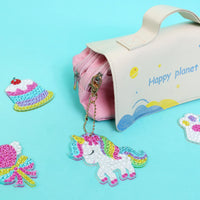Adorable Keychains Diamond Art Kit – Unicorn (Set of 15) - BIG FRENCHIES