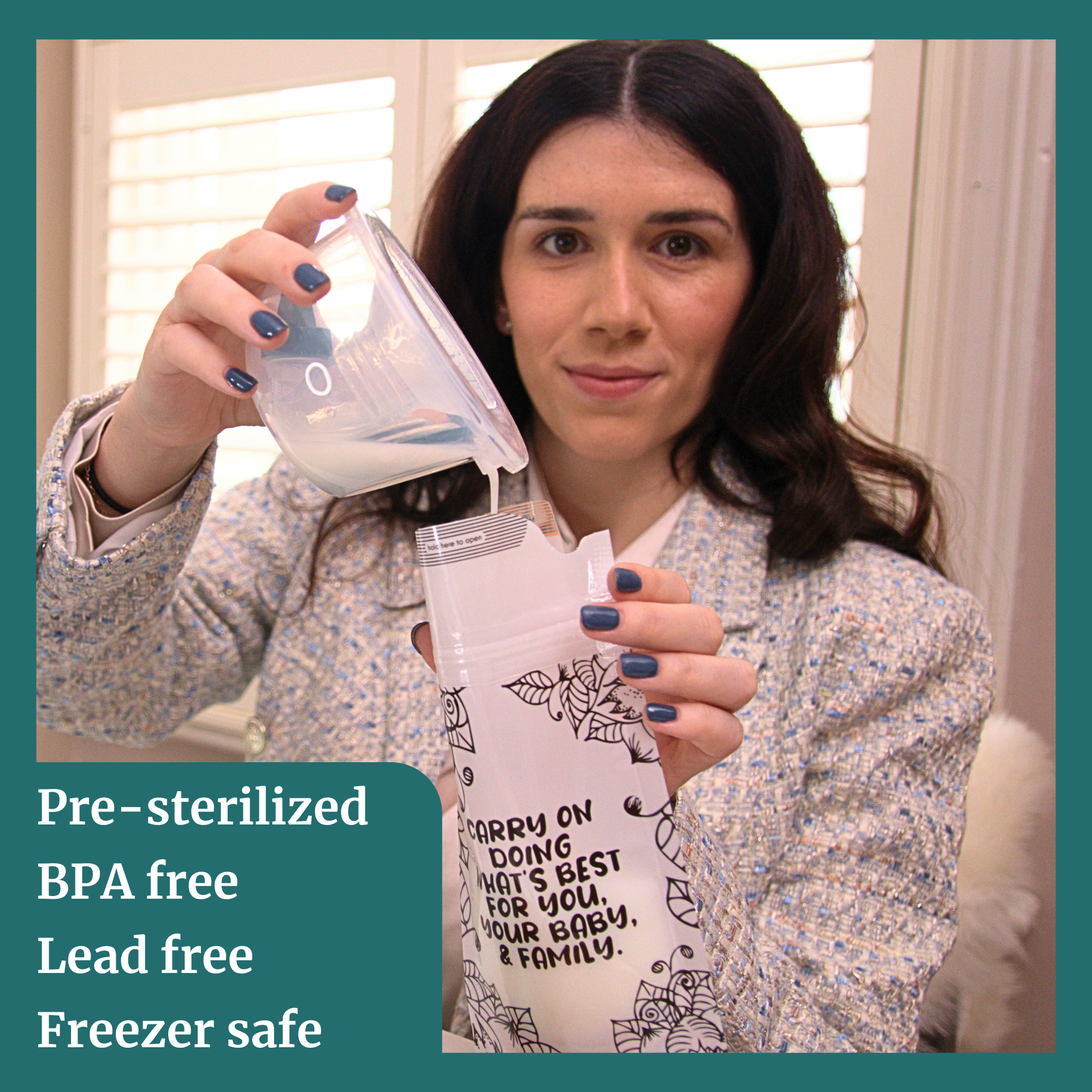 Milk Storage Bags - Breast Milk Pouches