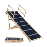 Adjustable Folding Dog Ramp for High Beds and Vehicles
