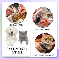 Cat Grooming Hammock Kit For Cats Dogs Up To 12 Lb, Hanging Harness And Sling For Nail Trimming, Includes Clippers Trimm