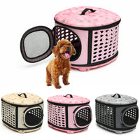 Foldable Pet Dog Cat Puppy Handbag Carrier Cage - BIG FRENCHIES