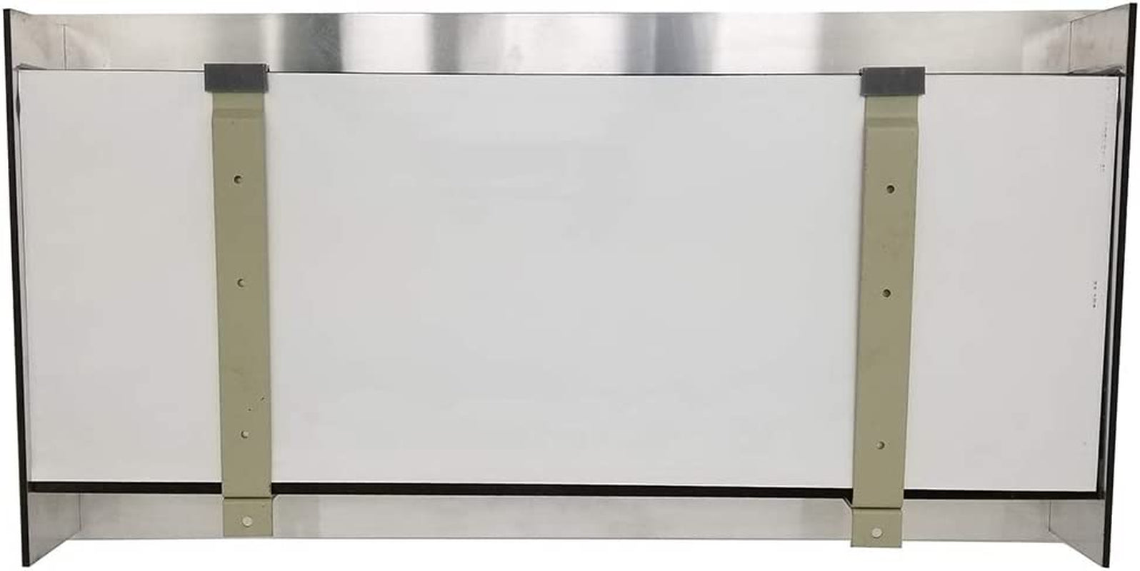 Aa-Skyline-Bsilver 2.0 Wall Mounted Aquarium, Brushed Silver - BIG FRENCHIES