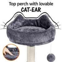 Ultimate 55" Dark Gray Cat Tree Tower - The Perfect Playground for Your Feline Friends! - BIG FRENCHIES