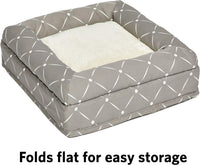 Cat Hous in Fashionable Mushroom Diamond Print - BIG FRENCHIES