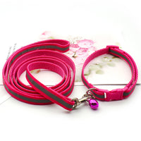 Pet Cloth Leash With Reflective Strip For Dogs