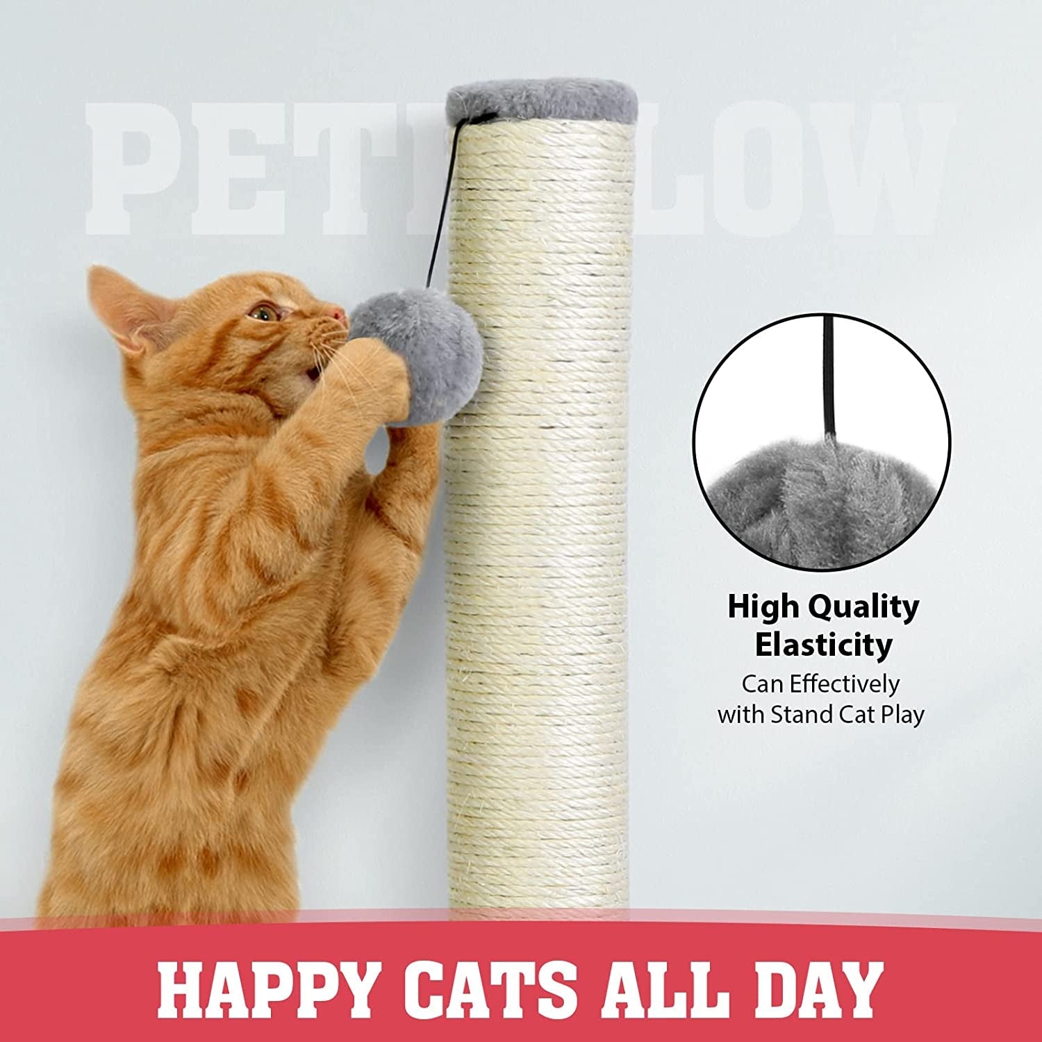 31'' Tall Cat Scratching Post - BIG FRENCHIES