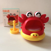 Bubble Blowing Machine Shark Bathroom Bath Toys