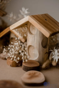 Tree Log Houses Set of 4 - BIG FRENCHIES