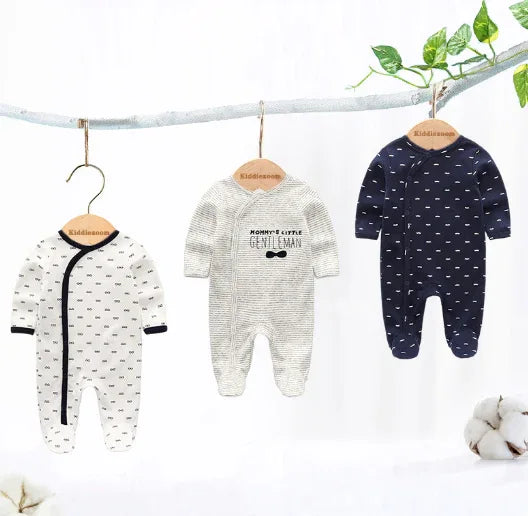 Newborn Onesie Pajama Set - 3 Units (One Set) - # BAAA81810018 - BIG FRENCHIES