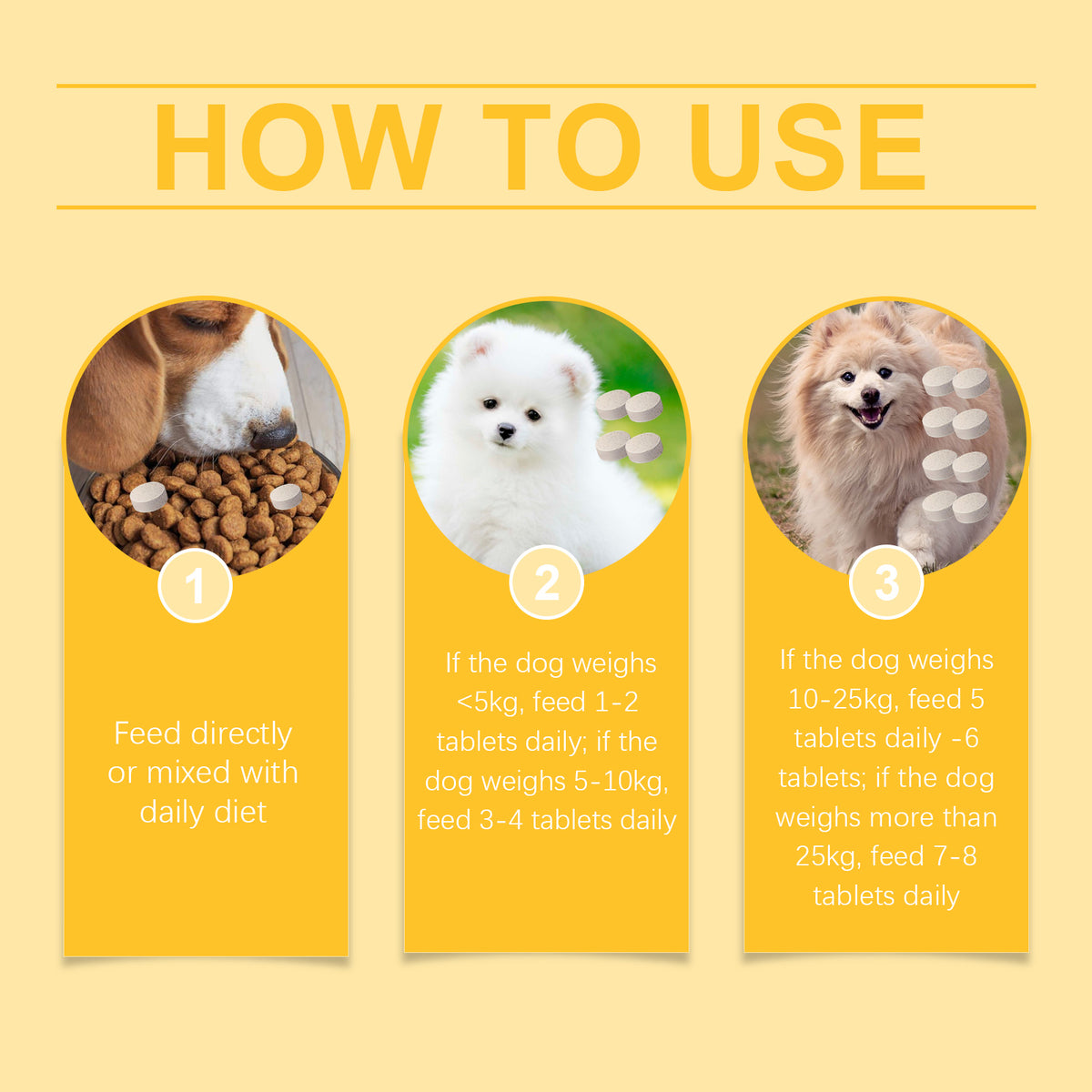 Dog Fish Oil Chewable Tablets,3 Skin & Coat Supplement For Itchy Skin, Seasonal Allergies, Support Bone, Digestion & Rep