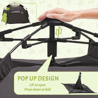 Pop Up Dog Tent for Extra Large and Large Dogs, Portable Pet Camping Tent with Carrying Bag for Beach, Backyard, Home, G