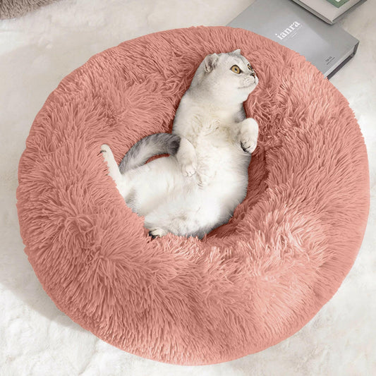 Round Calming Pet Bed - BIG FRENCHIES