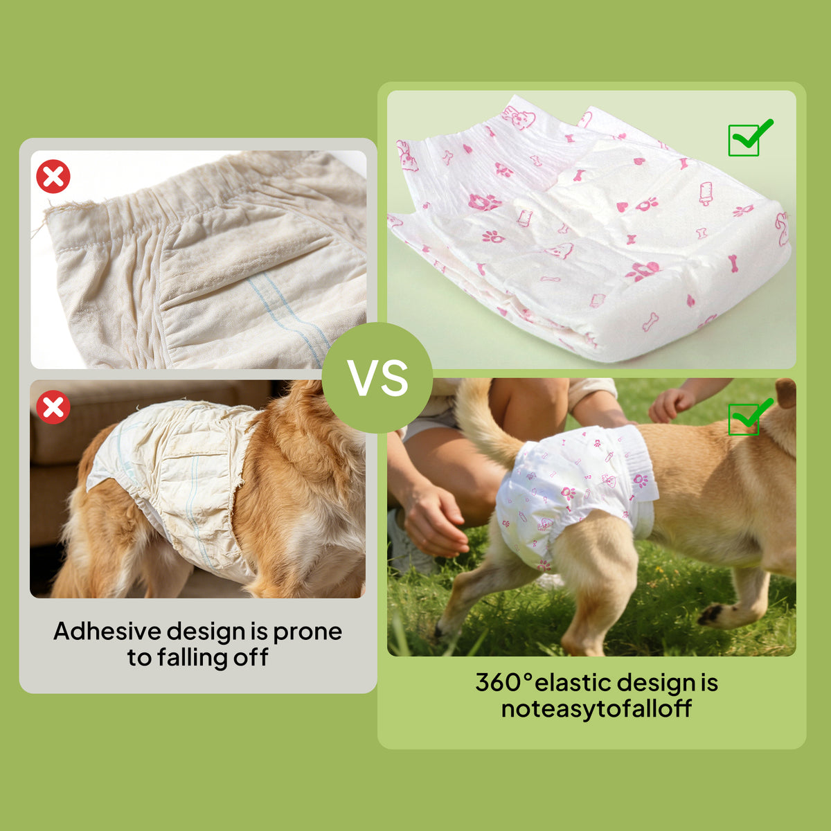 Disposable Female Dog Diapers