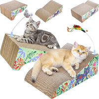 Cat Grooming Kit with Waterless Shampoo, Itch Spray & Scratcher