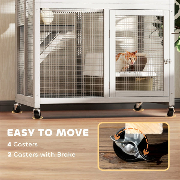 Pet Stairs Cat Climbing Tower Cat House