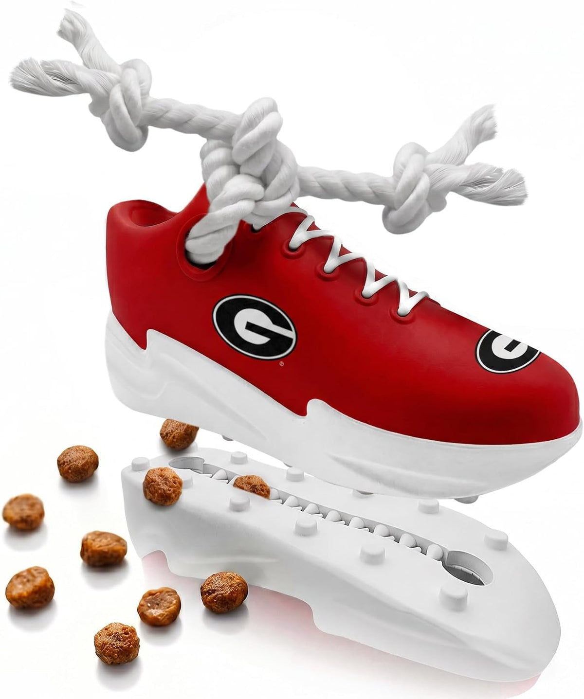 NCAA Cleat Dog Toy & Treat Dispenser – 7 Team Options