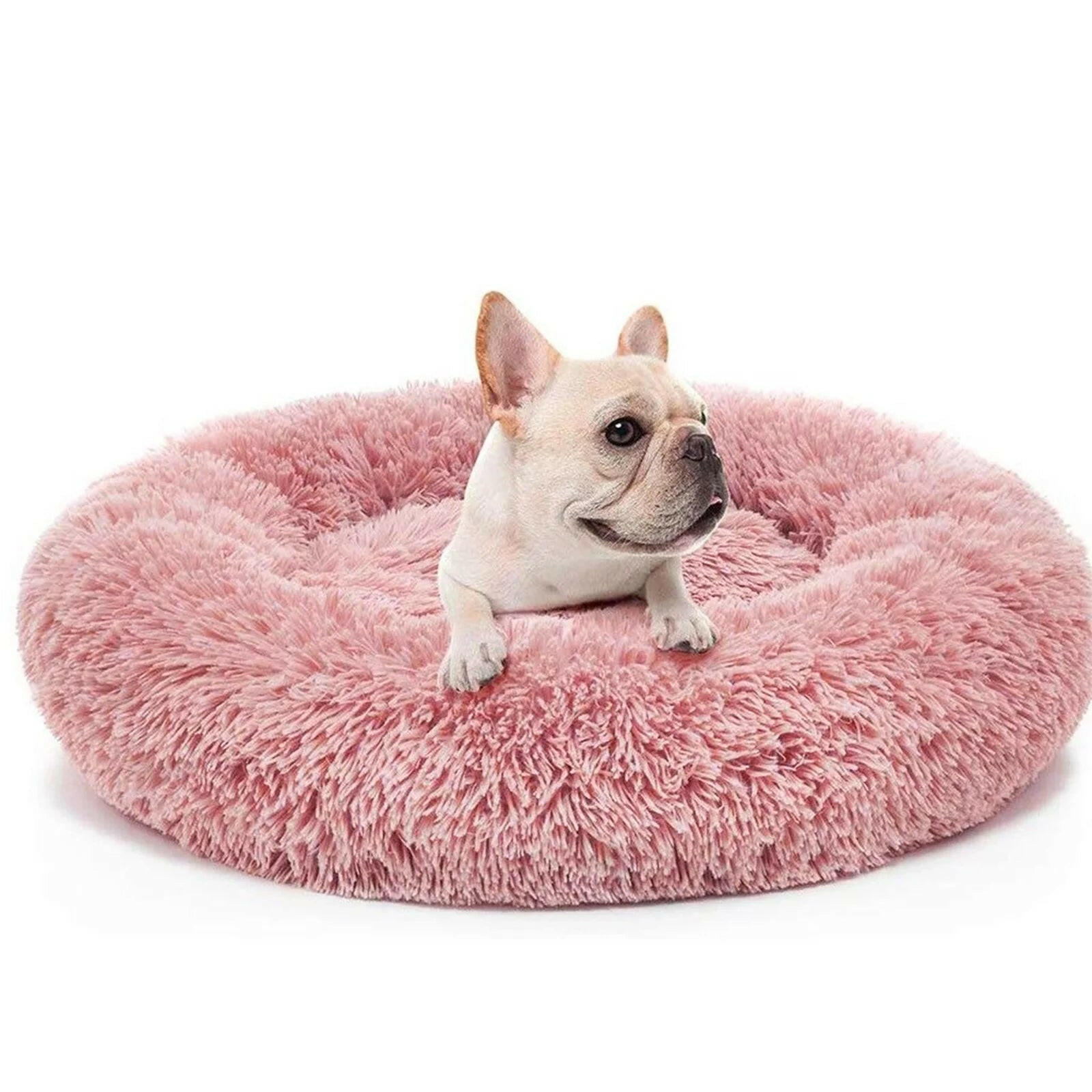 Round Calming Pet Bed - BIG FRENCHIES