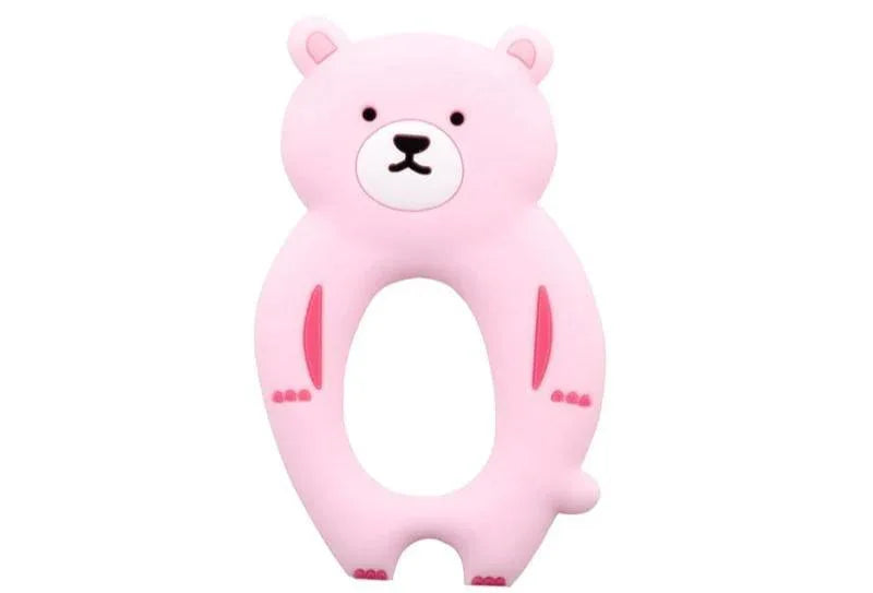 Baby Teether Silicone Rabbit Food Grade Bunny Teether Nursing Teething Accessories Silicone Animal Teether For Kids and Baby - BIG FRENCHIES