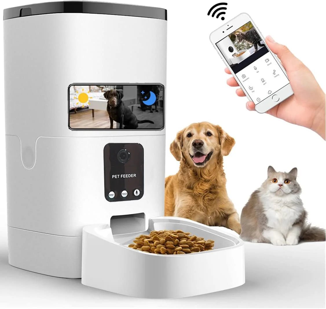 6L Automatic Pet Feeder with Camera&Wifi - BIG FRENCHIES