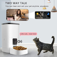 6L Automatic Pet Feeder with Camera&Wifi - BIG FRENCHIES
