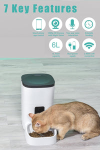 6L Automatic Pet Feeder with Camera&Wifi - BIG FRENCHIES