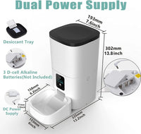 6L Automatic Pet Feeder with Camera&Wifi - BIG FRENCHIES