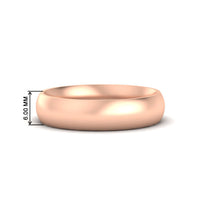 Minimalist 4mm Mens Wedding Band