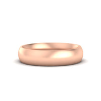 Minimalist 4mm Mens Wedding Band
