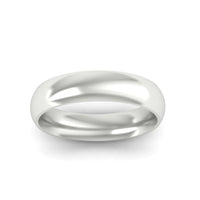 Minimalist 4mm Mens Wedding Band