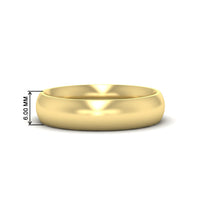 Minimalist 4mm Mens Wedding Band
