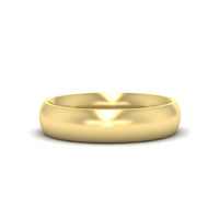 Minimalist 4mm Mens Wedding Band