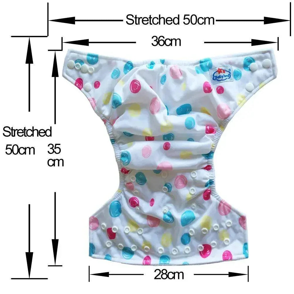 6pcs/Pack Baby Cloth Diapers Microfleece Linning Pocket Diaper Washable Reusable High Quality Nappy - BIG FRENCHIES