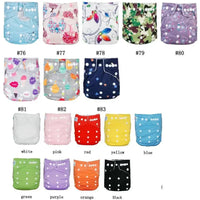 6pcs/Pack Baby Cloth Diapers Microfleece Linning Pocket Diaper Washable Reusable High Quality Nappy - BIG FRENCHIES