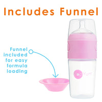 PopYum Pink 10 Piece Bundle: Bottle Set + 3 Nipple 2-Packs - BIG FRENCHIES