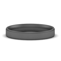 4 mm Steps Edge Comfort Fit Mens Band
