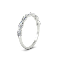 7 Stone Marquise East West 1 Carat Band
