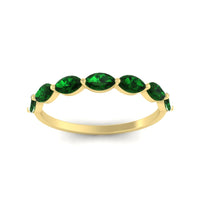 7 Stone Marquise East West 1 Carat Band