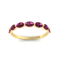 7 Stone Marquise East West 1 Carat Band