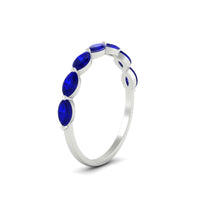 7 Stone Marquise East West 1 Carat Band