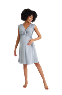 Sleep Well Maternity/Nursing Nightgown & Robe Set - BIG FRENCHIES
