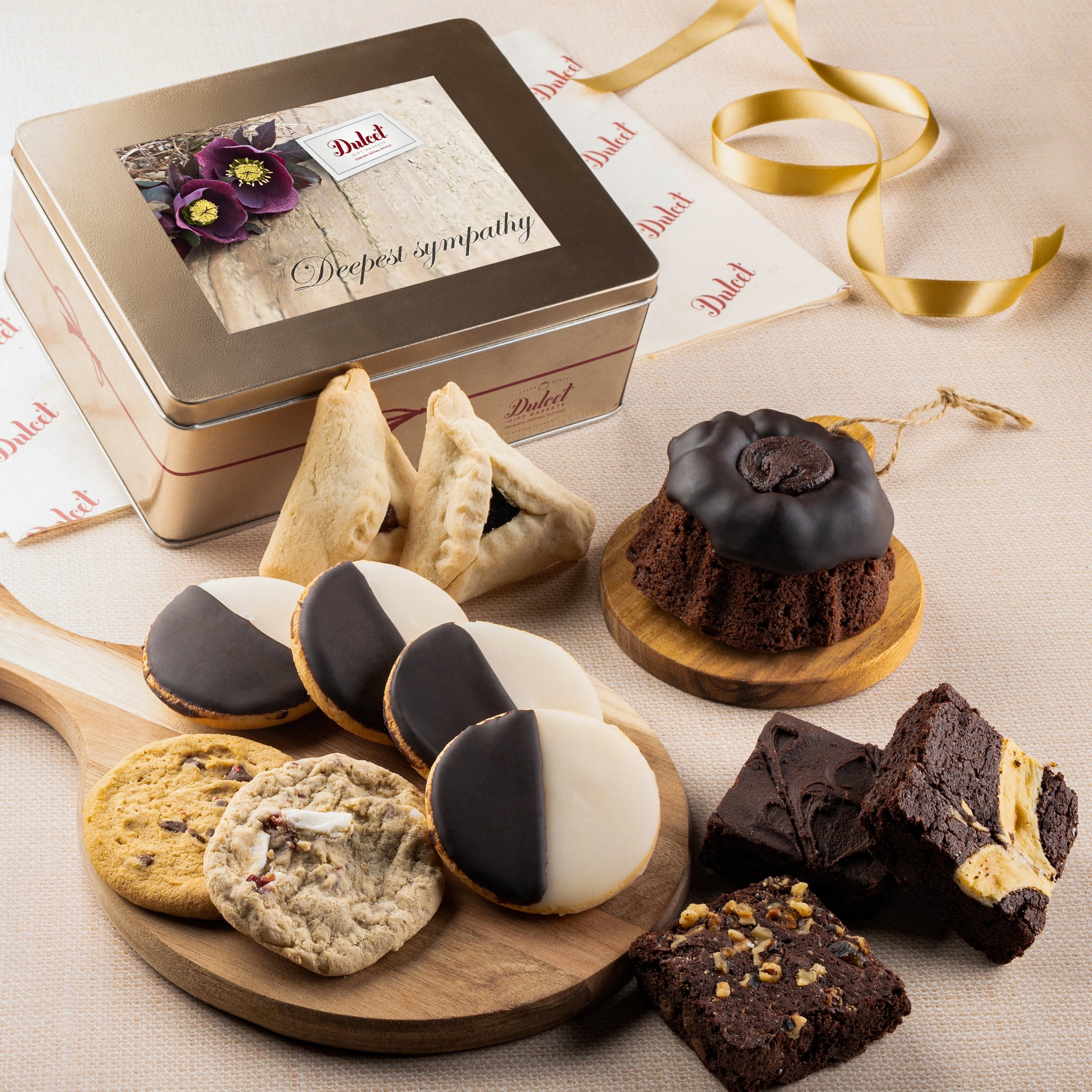 Classic Cookie and Brownie Keepsake Gift Tin - BIG FRENCHIES