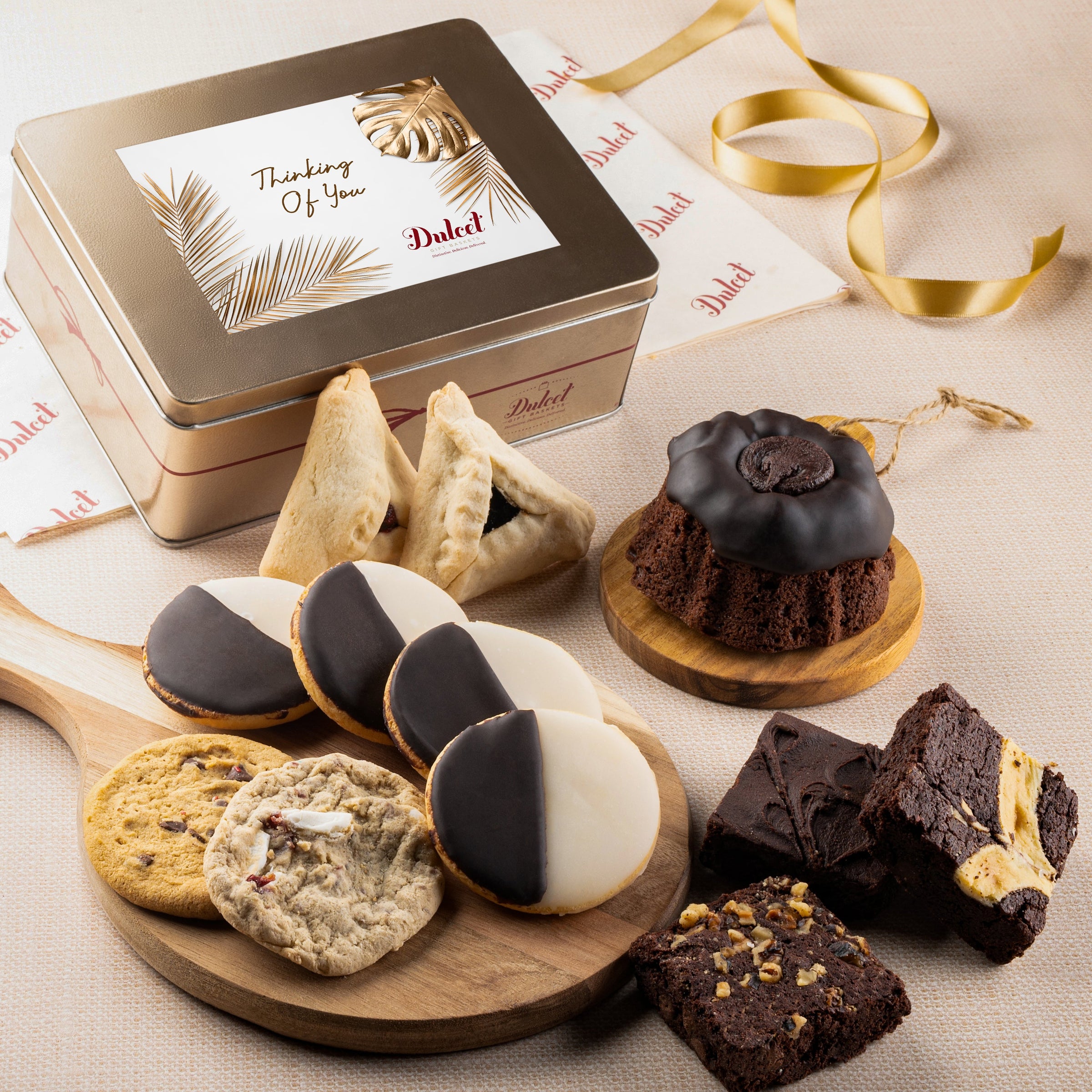 Classic Cookie and Brownie Keepsake Gift Tin - BIG FRENCHIES