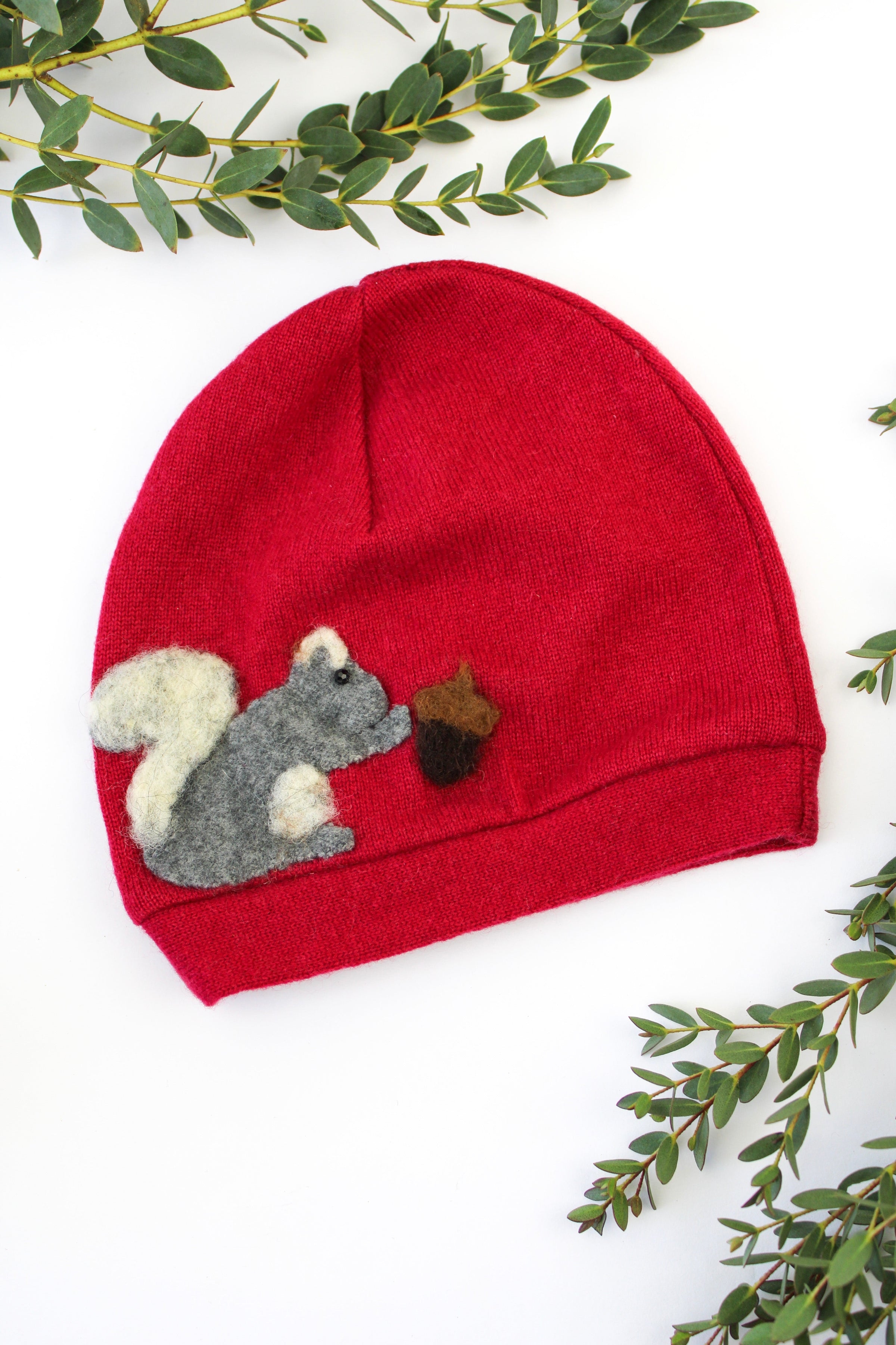 Squirrel Cashmere Hat - Baby - BIG FRENCHIES