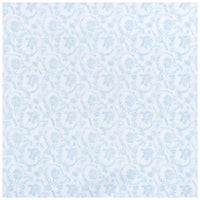 Blue Chinoiserie Ruffle Nursing Pillow Cover