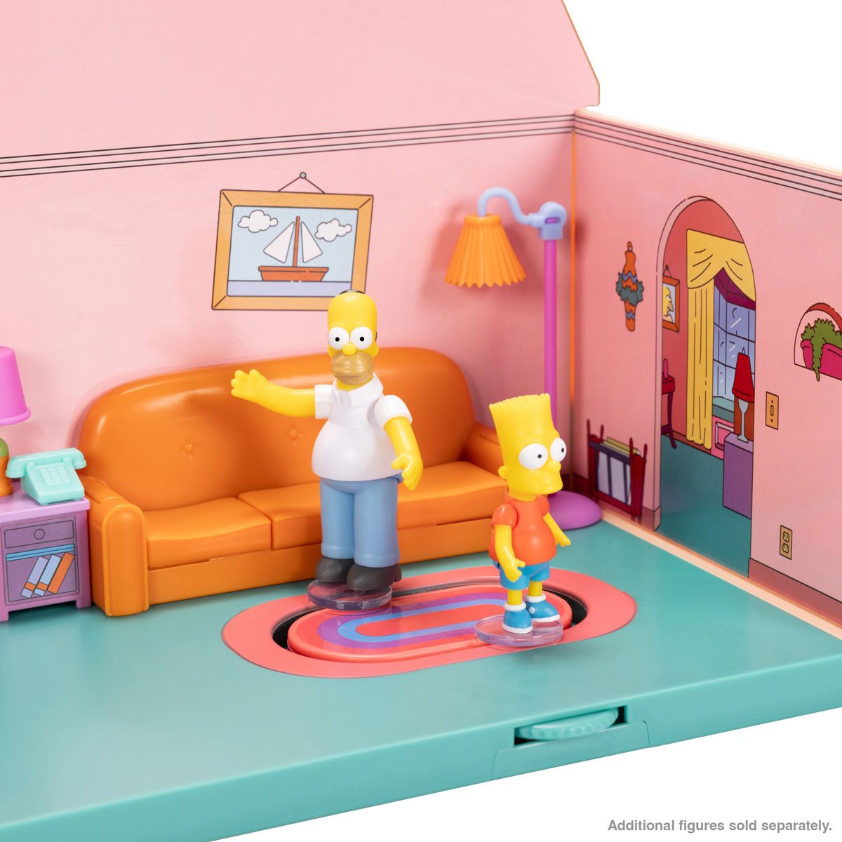 The Simpsons House Living Room Diorama Playset - BIG FRENCHIES