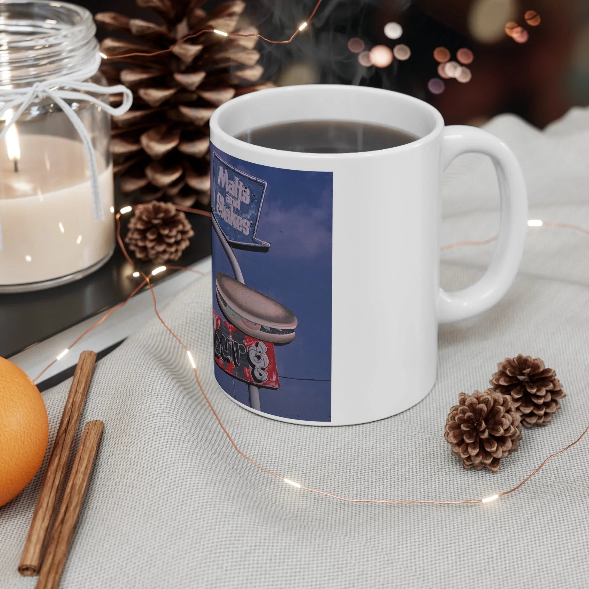 ROADSIDE MUGS - Charburg Ceramic Mug 11oz - BIG FRENCHIES
