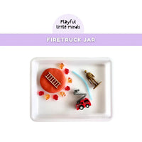 Firetruck Playdough Sensory Toy Kit - BIG FRENCHIES